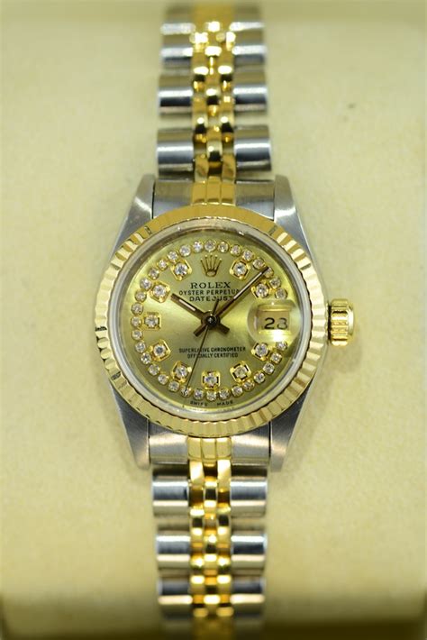 rolex bicolore damen|lady datejust rolex watch.